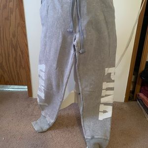 Pink Joggers - Grey - Small